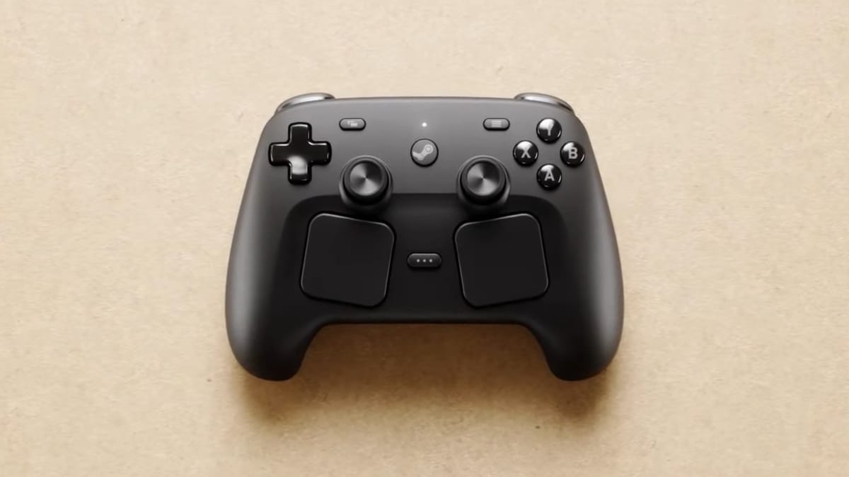 Steam Controller 2 ufficiale con switch meccanici, Hall Effect e trackpad aptico