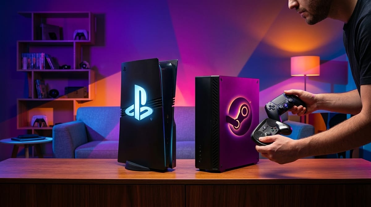 Steam Machine vs. PS5 Pro: sfida in salotto
